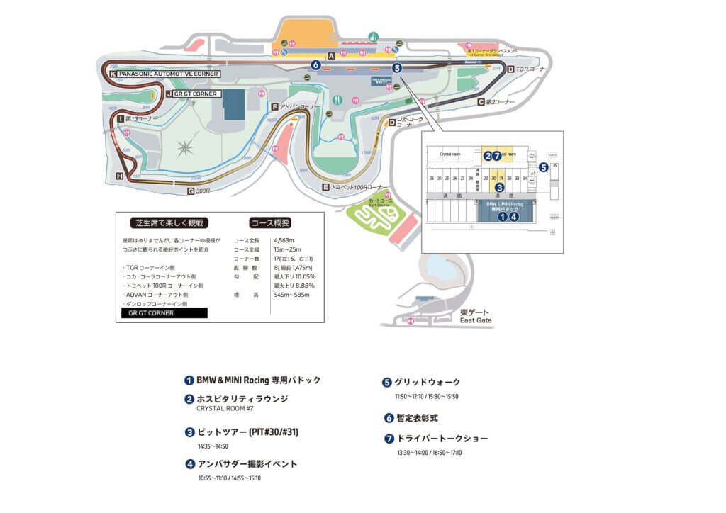 Paddock Map